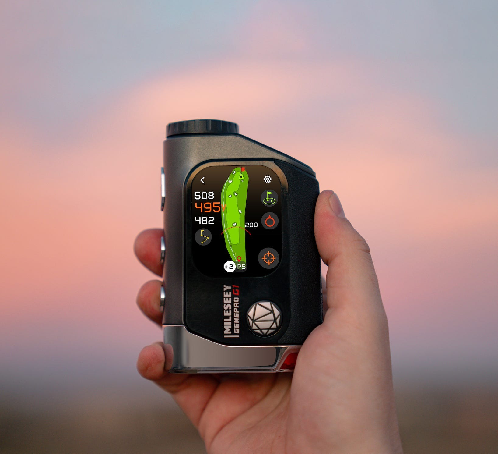 GenePro G1｜ハイブリッド GPS / レーザー測距機でゴルフのスコア向上