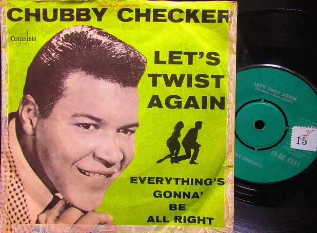 チャビー・チェッカー/希少Denmark原盤☆CHUBBY CHECKER-『LET'S TWIST