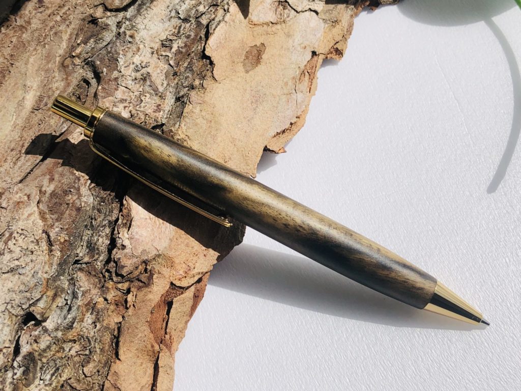 黒柿のシャープペン | 木軸ペン工房 （モクペン）