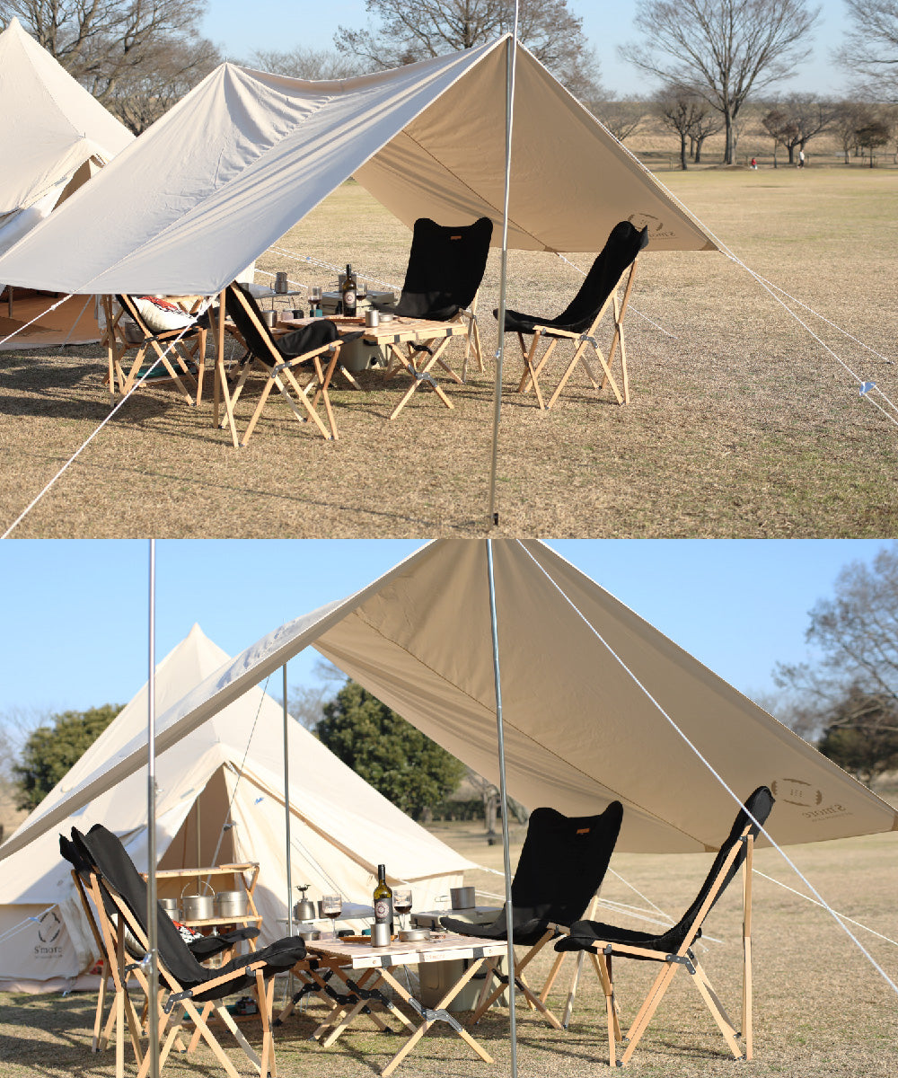 S'more /Tarppi R-400 タープテント おしゃれ キャンプ 庭 – 《公式