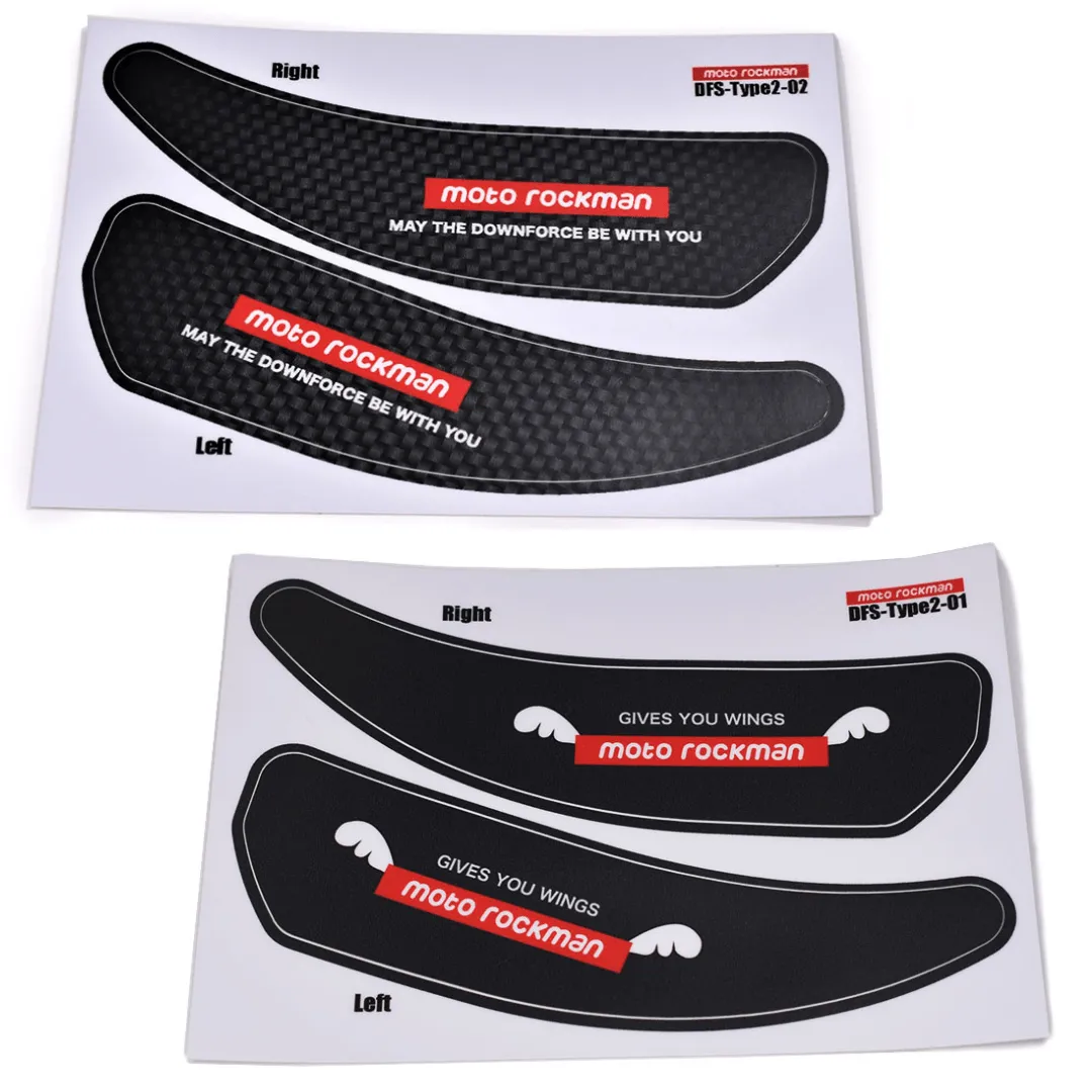 Ninja ZX-6R '19-23【TYPE2】ダウンフォーススライダー(ステッカー付