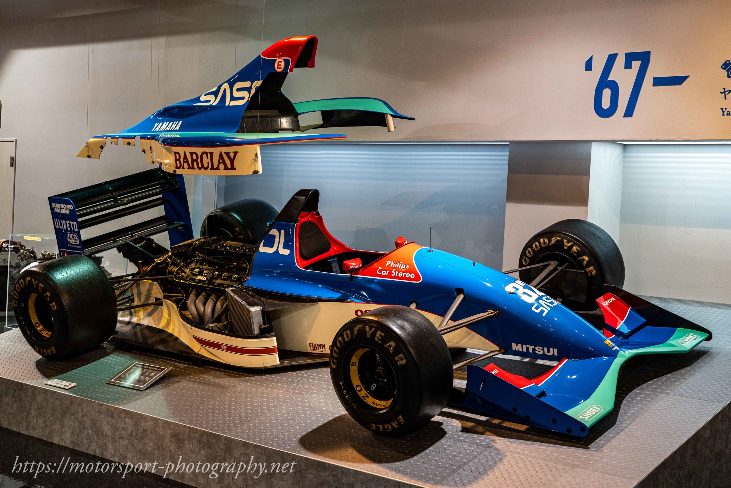 当時物、レア】京商 1/8 F1エンジンカー ジョーダンヤマハ ジャンク