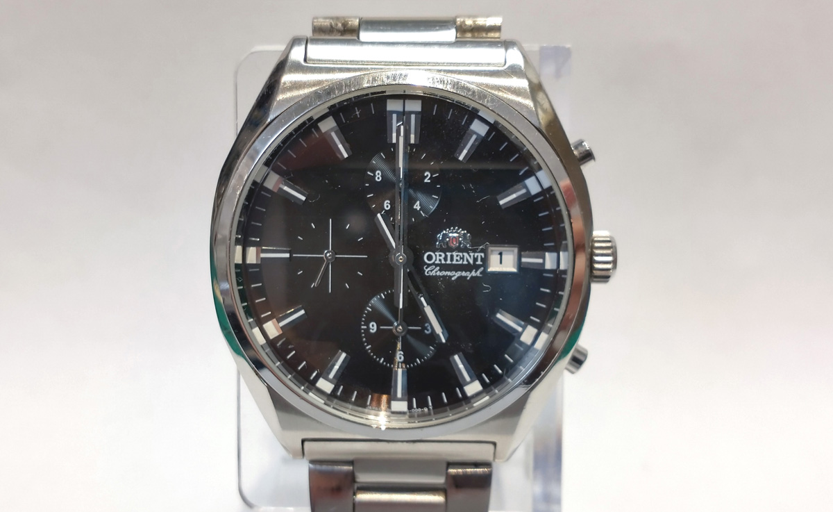 ORIENT オリエント クオーツクロノグラフの電池交換