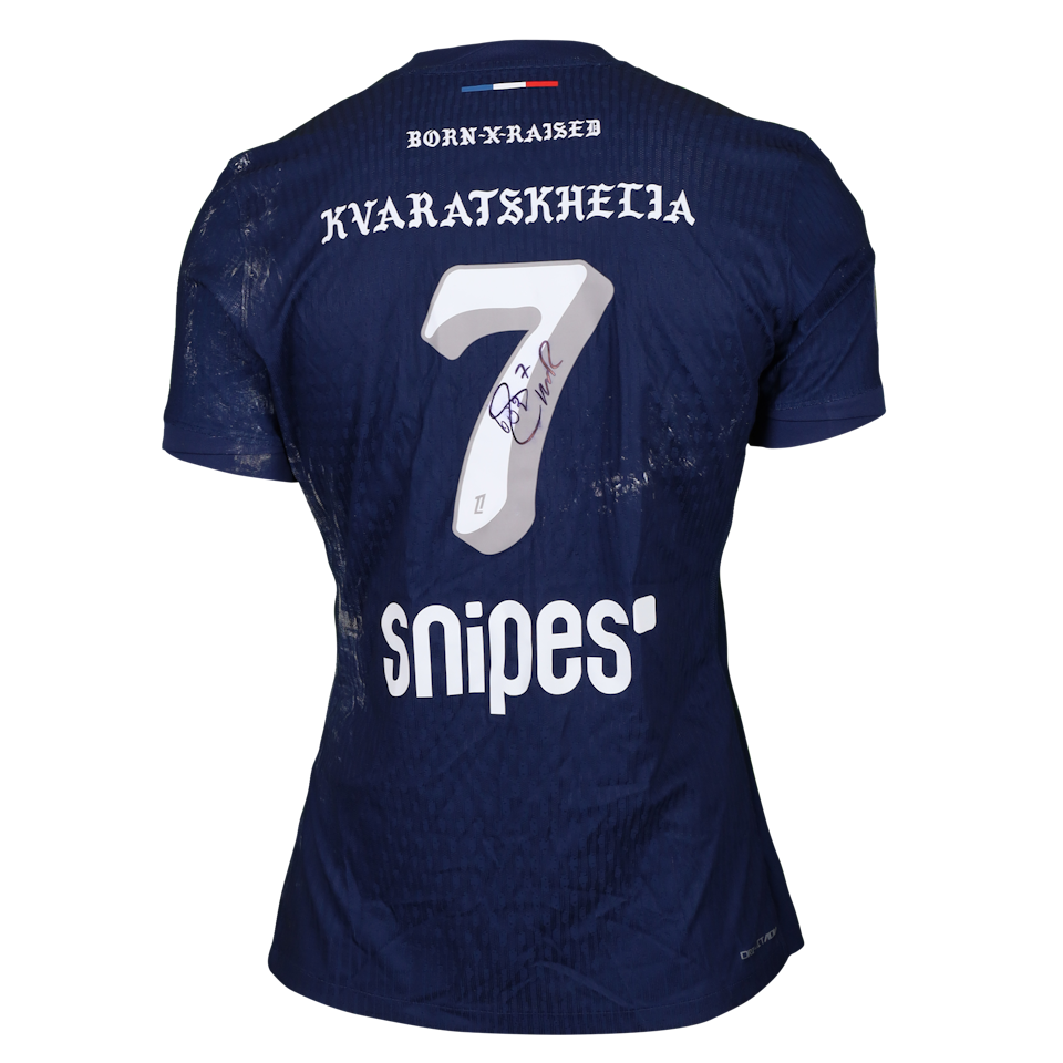 パリサンジェルマン 24/25 4thユニホーム Kvaratskhelia 7 パリ