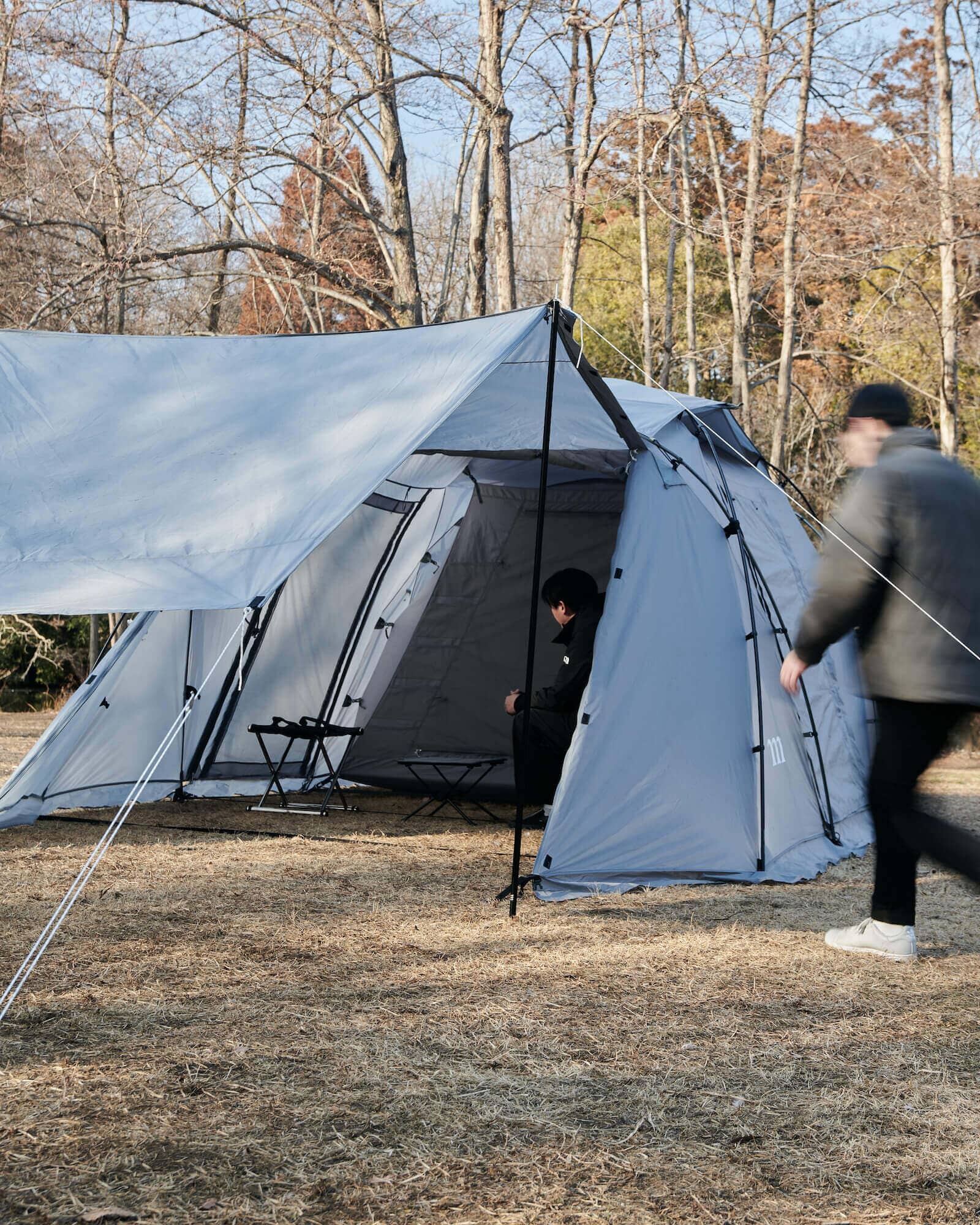 ZIZ TENT SHELTER ROCK GREY｜ジズテントシェルターロックグレー
