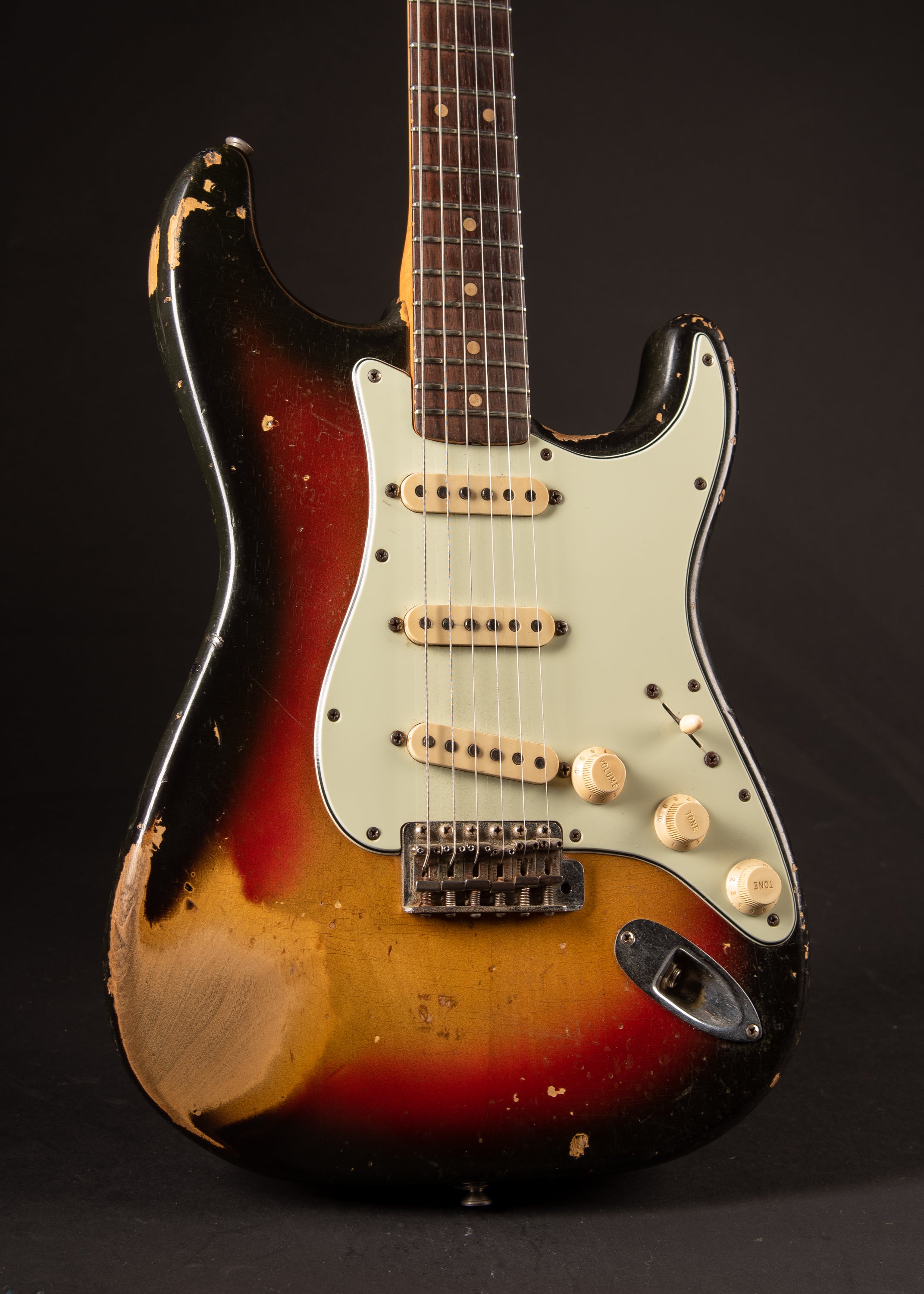 1963 Fender Stratocaster Sunburst – Music City Vintage Guitars