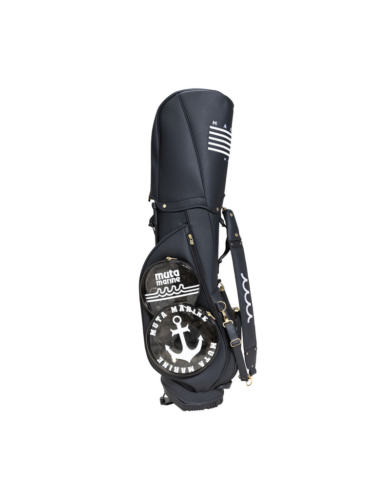 HORNGARMENT キャディバッグ ブラック/マルチカラー HORNGARMENT