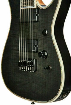 BC RICH Shredzilla Extreme 7 Exotic Transparent Black 7-string
