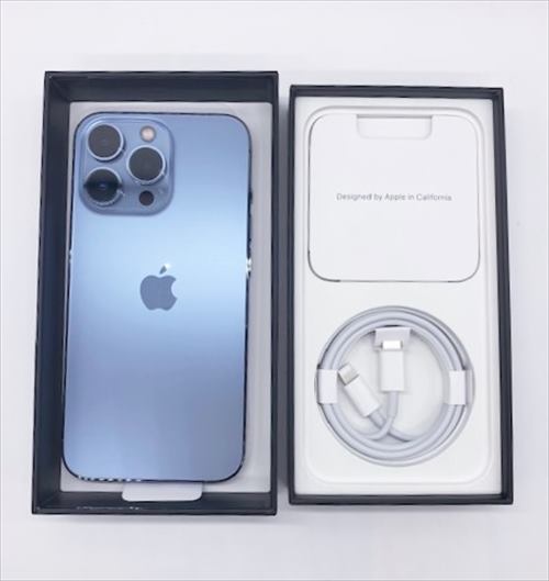 Apple iPhone 13 Pro シエラブルー本体 充電ケーブル付き Apple iPhone