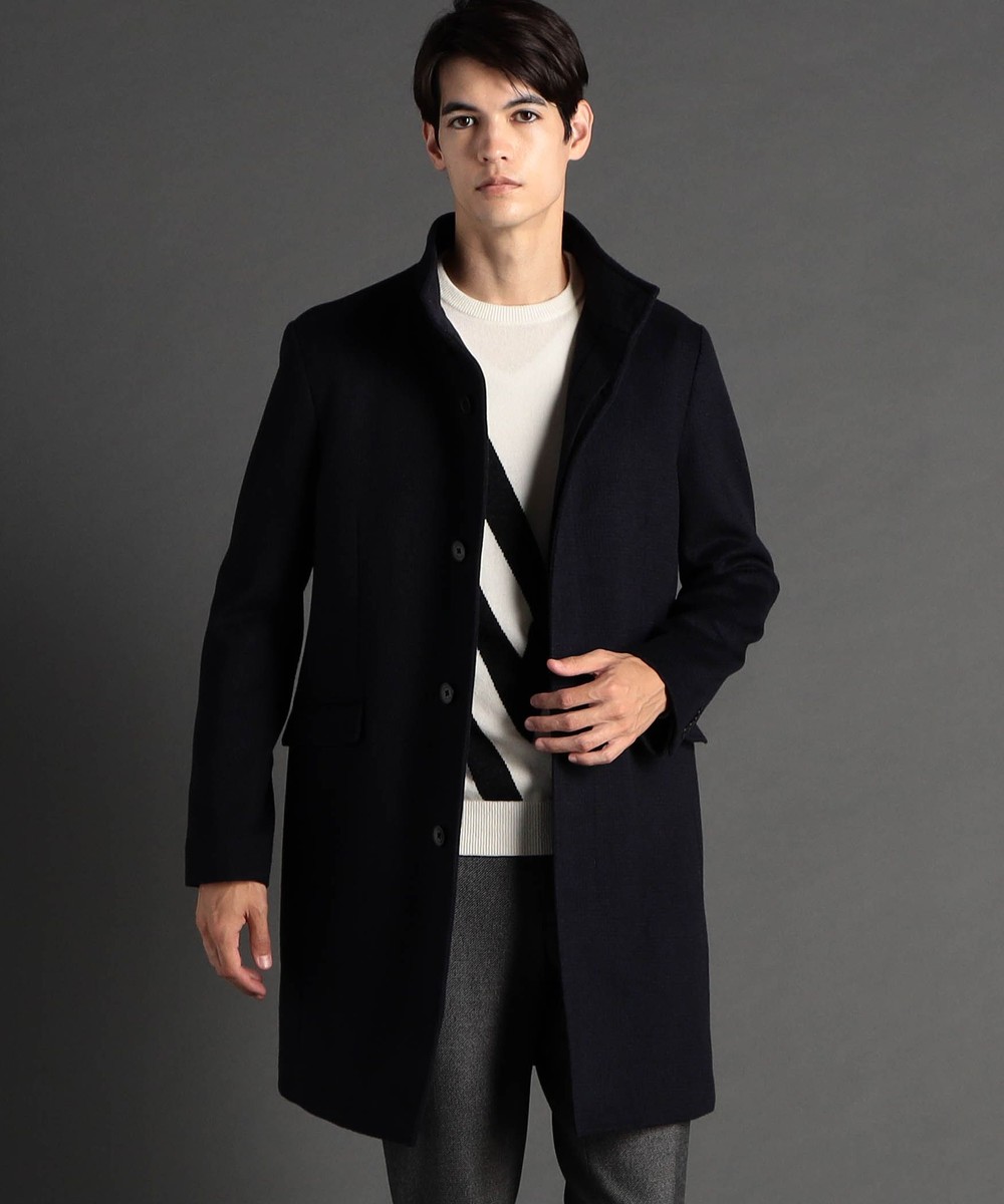 ex/tra】カシミヤビーバー スタンドカラーコート｜コート｜ニコル公式