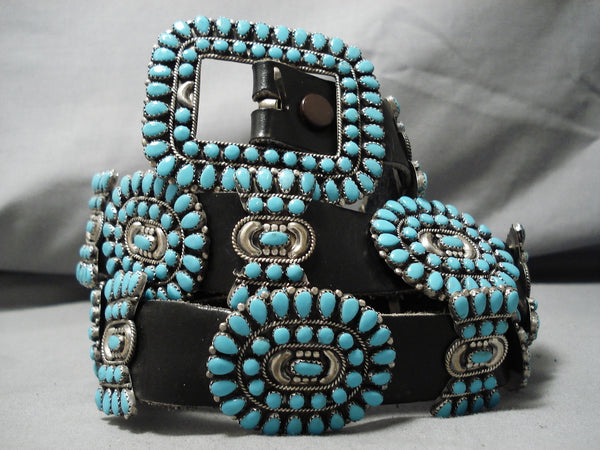 Rare Vintage Native American Navajo Victor Moses Begay Turquoise