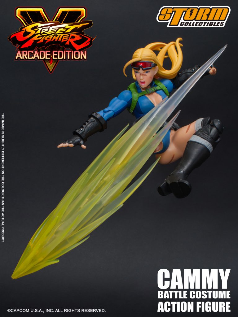 STREET FIGHTER V ARCADE EDITION – CAMMY Battle Costume Action