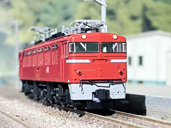 ED76 0番代 後期形 JR九州仕様が入線です。 TOMIX 7190 | NGaugeJP