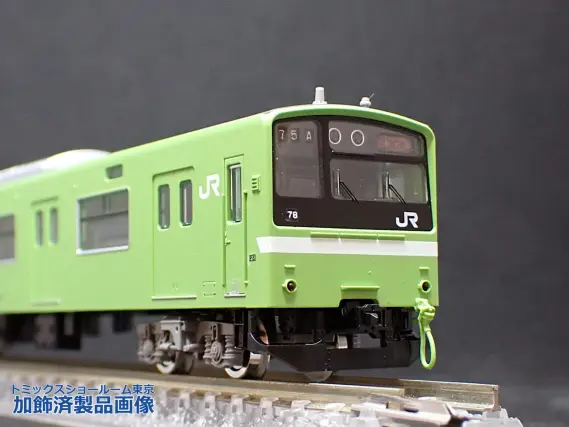 201系通勤電車（JR西日本30N更新車・ウグイス・混色床下)セット 品番