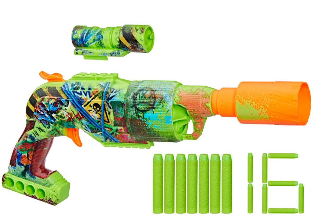 新製品】ナーフ ゾンビ・ドリラー ～色、デザイン、ギミック。ゾンビ