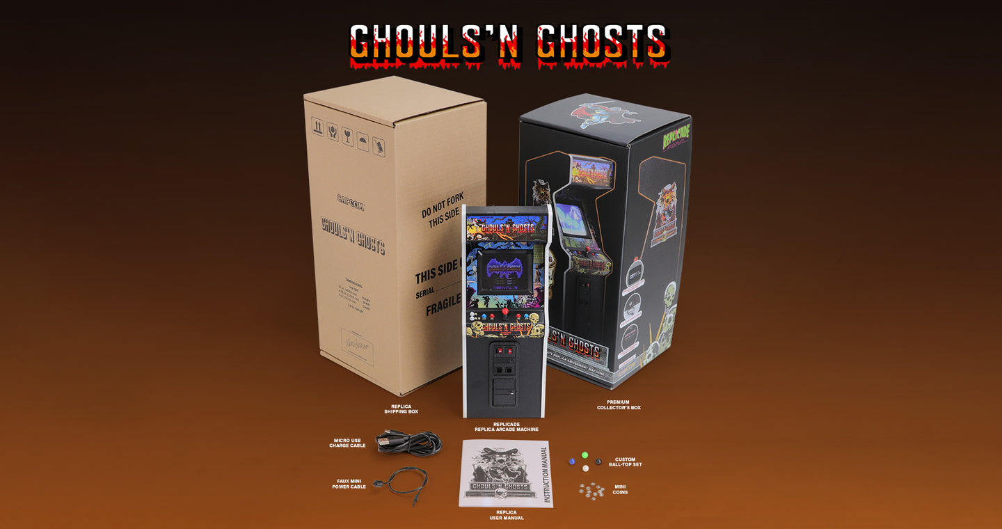 Ghouls 'n Ghosts x RepliCade – New Wave Toys