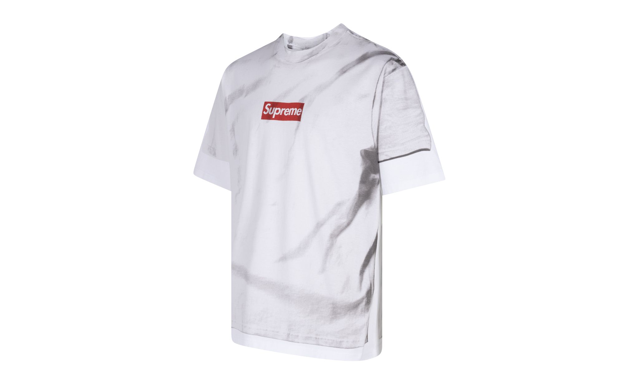 Supreme MM6 Maison Margiela Box Logo Tee White – Newking Store