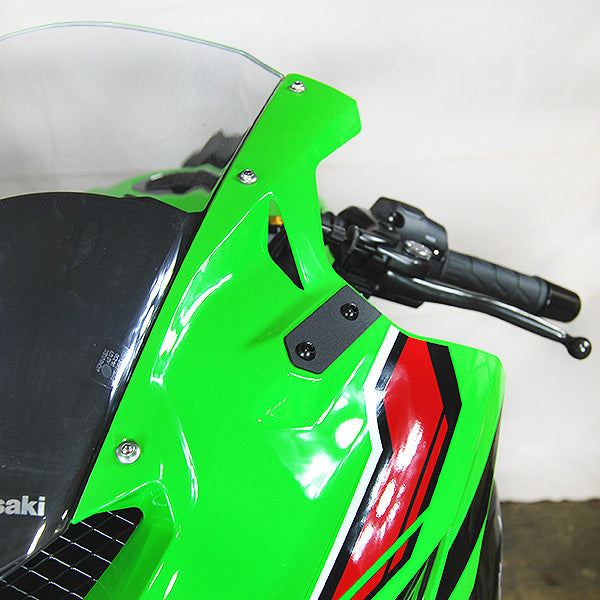 Kawasaki ZX-4R Mirror Block-Off Plates (2023–Present) | NRC Race