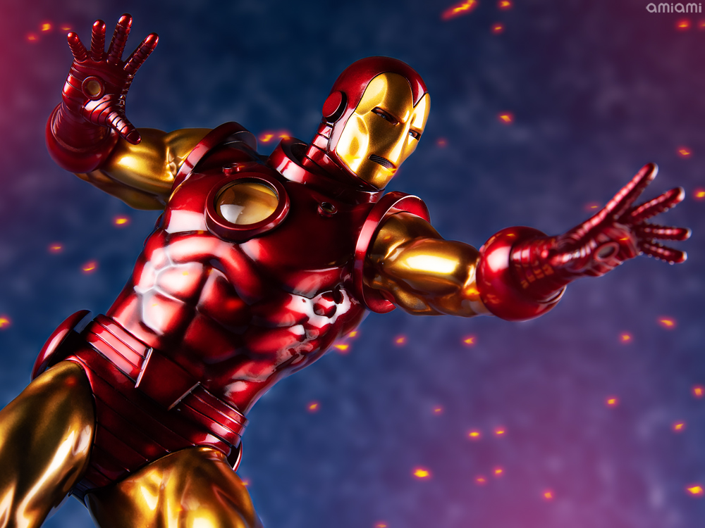 MARVEL UNIVERSE』 MARVEL AVENGERS アイアンマン ファインアート