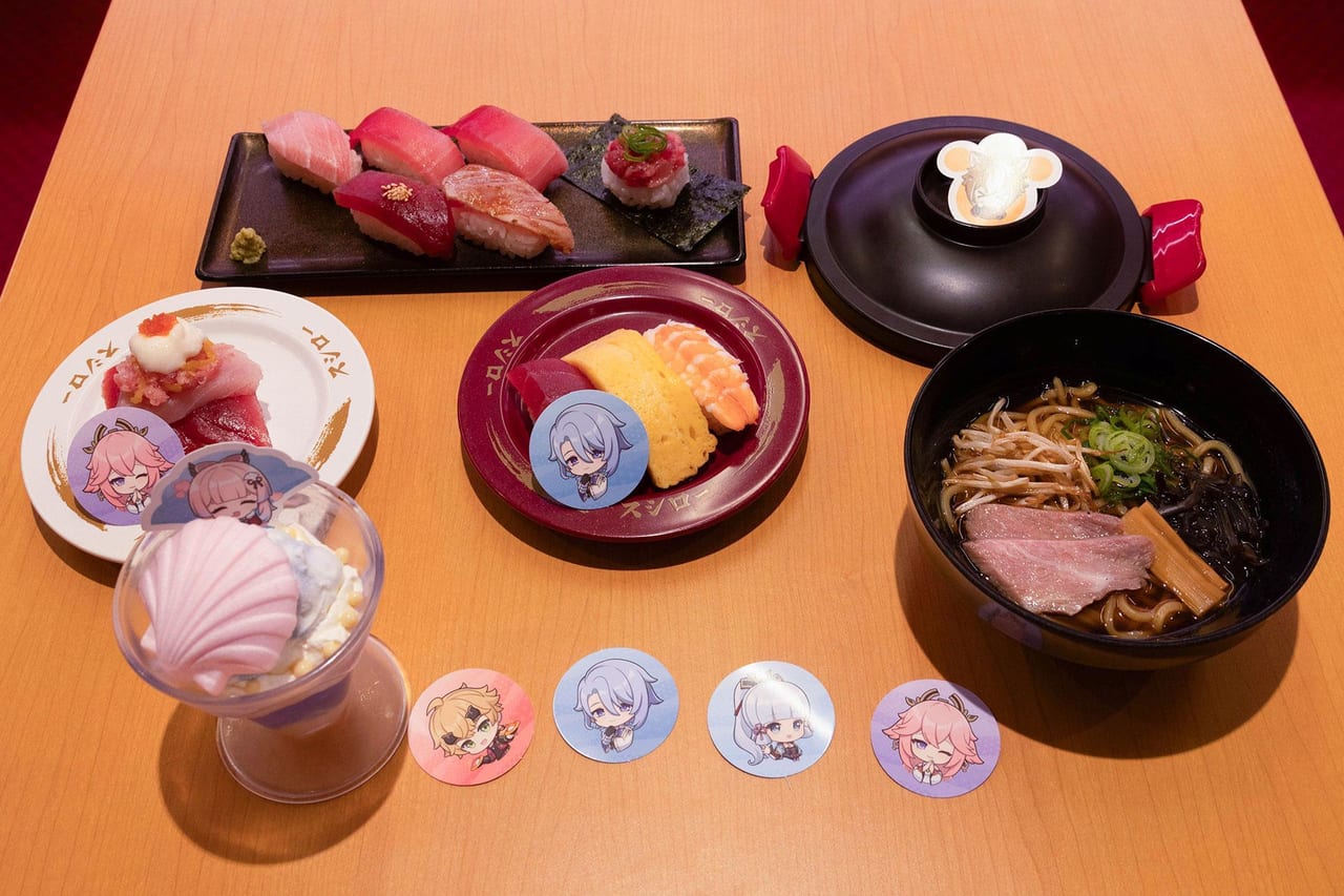 原神』と「スシロー」がまさかのコラボ！