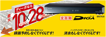 ブルーレイディスクレコーダー全自動DIGA（ディーガ）※2 3機種を発売