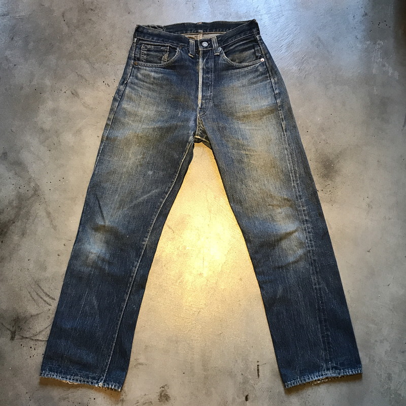 デニム C.U.E. 転写Levis501XX大戦モデルスウェットデニム リーバイス