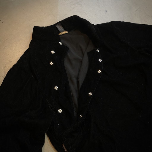 COMME des GARCONS COMME des GARCONS S/S 2016 Velvet china dress