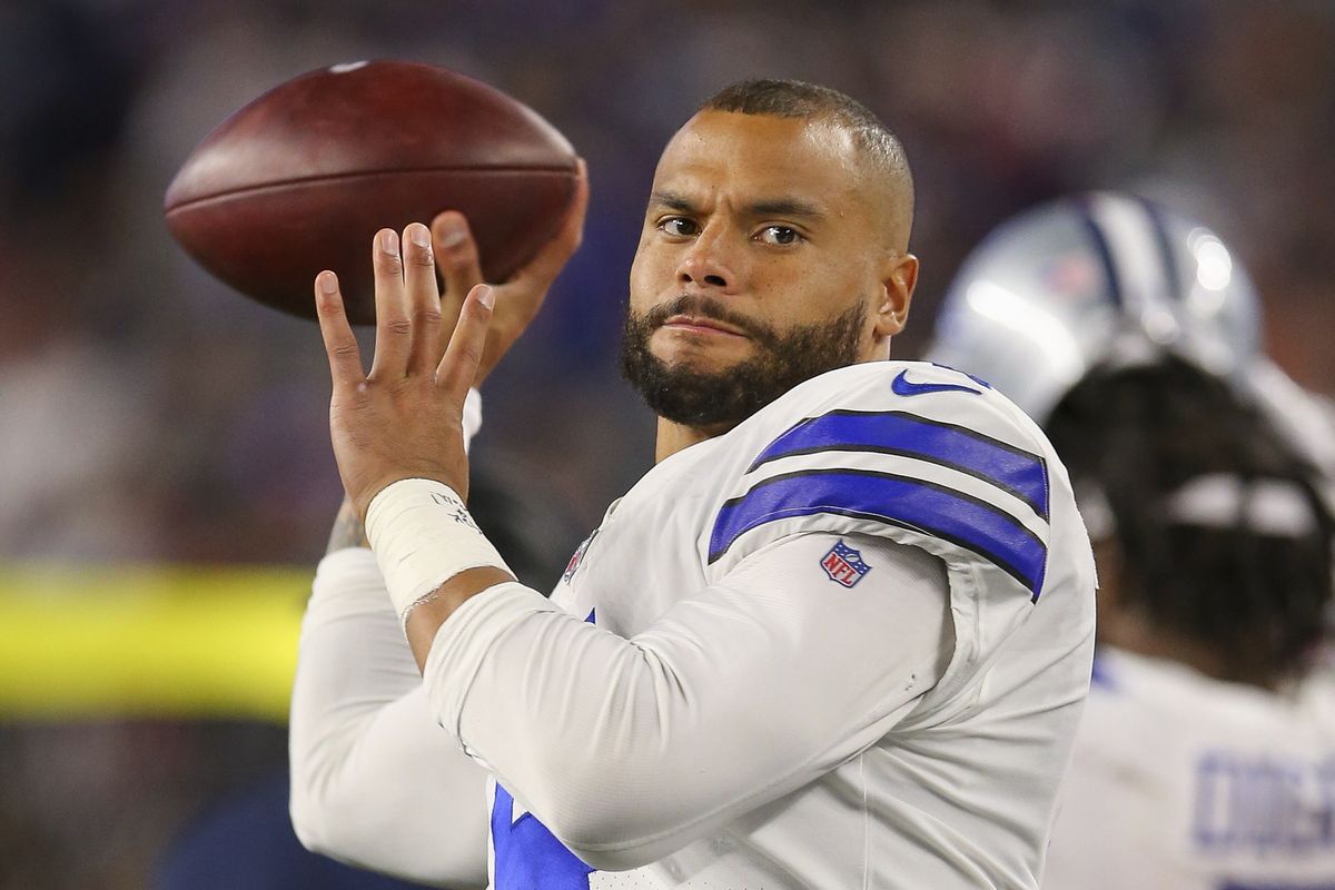 カウボーイズQBプレスコットはシーズン第8週のバイキングス戦に出場