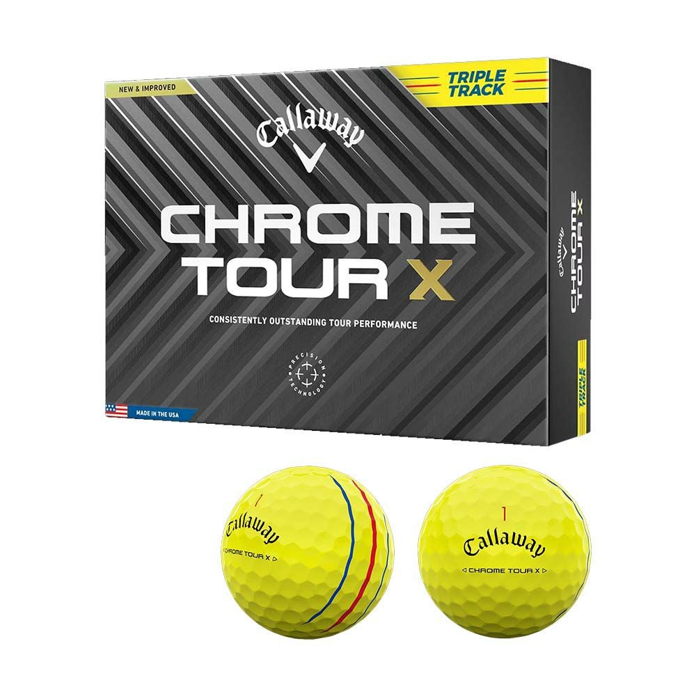 キャロウェイ Callaway CHROME TOUR X ボール ホワイト 1ダース 2024