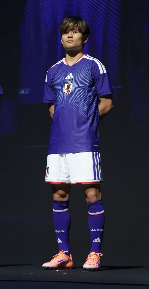 僕がデザイナーじゃなくてよかった」サッカー日本代表MF久保建英