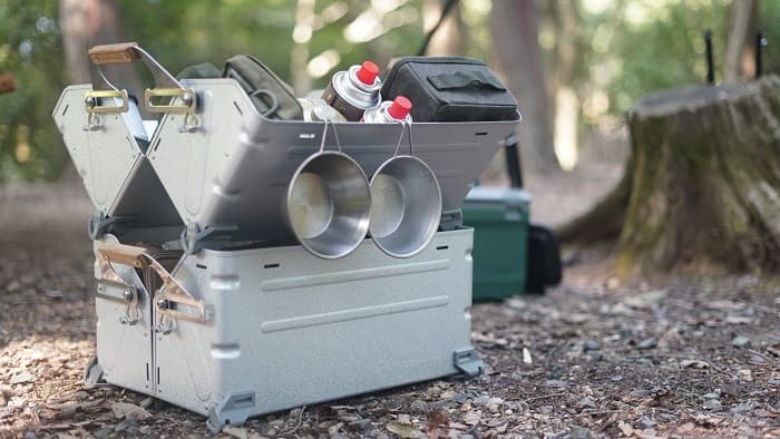 スノーピークシェルフコンテナの魅力！アウトドアでもインドアでも大