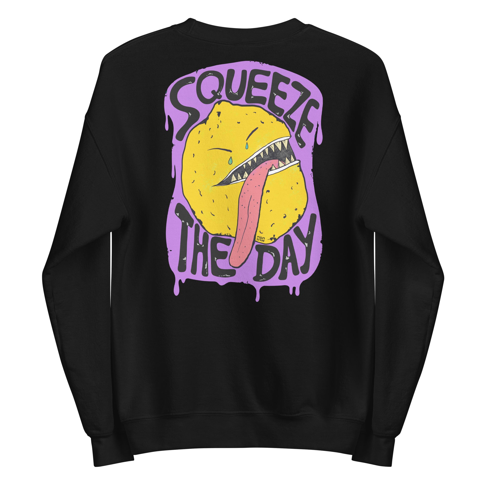 The Lemon Day Sweatshirt (back & front) – Nontrend