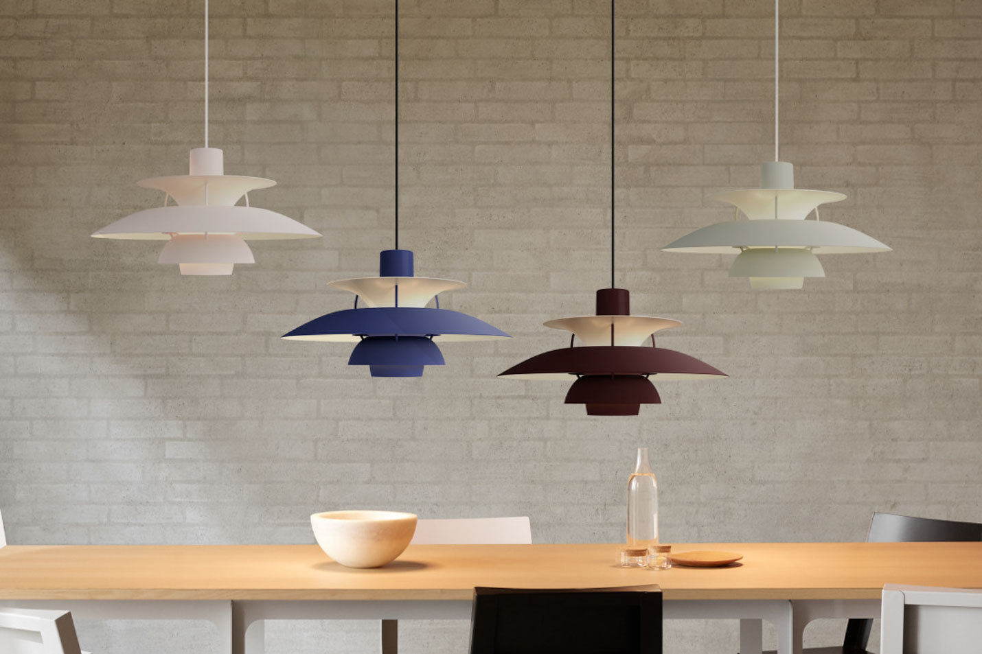 ルイスポールセンPH5モノクロームシリーズに新色が登場です | vanilla