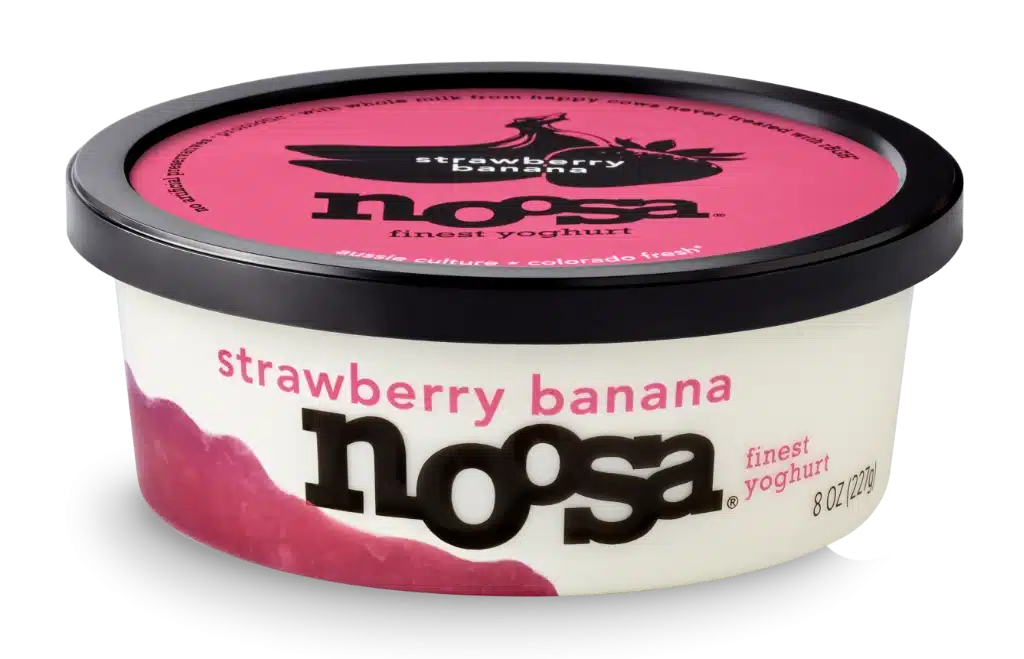 Strawberry Banana Yogurt 8oz Tub - Noosa Yoghurt