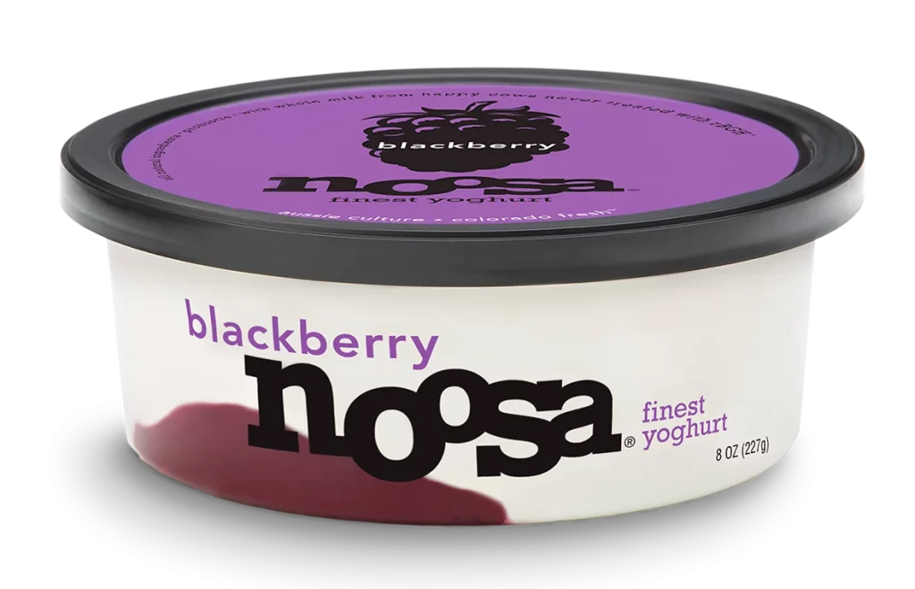 Blackberry Yogurt 8oz Tub - Noosa Yoghurt