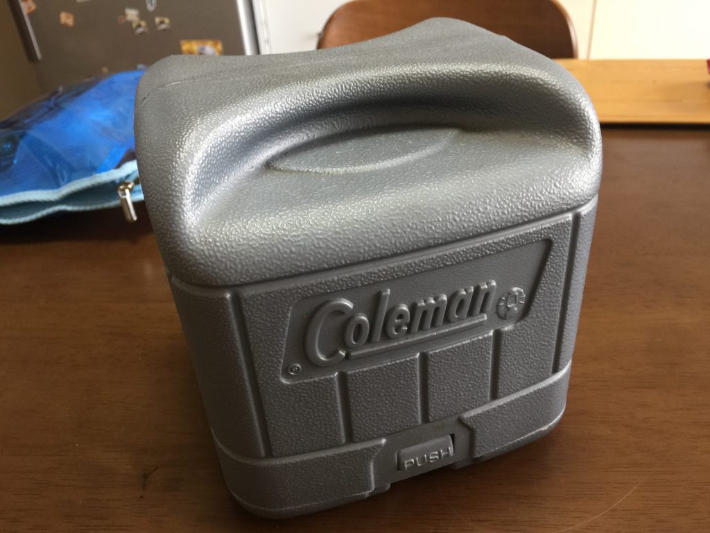 コールマンシングルバーナー533アンレデッドのメンテナンスで