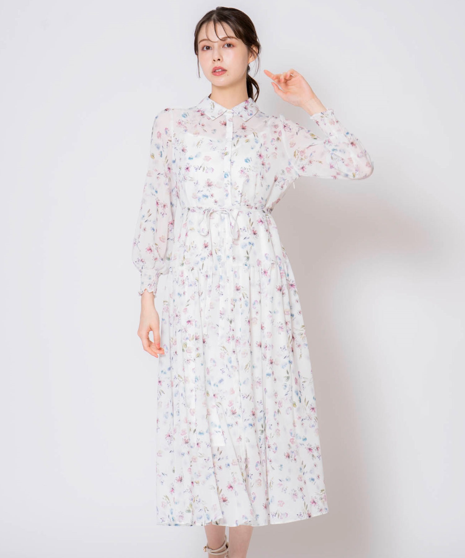 ハートフラワーワンピ | ロングワンピース | NOELA OFFICIAL WEB STORE