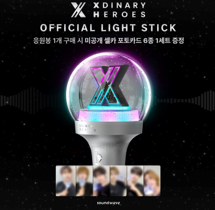 XDINARY HEROES - OFFICIAL LIGHT STICK