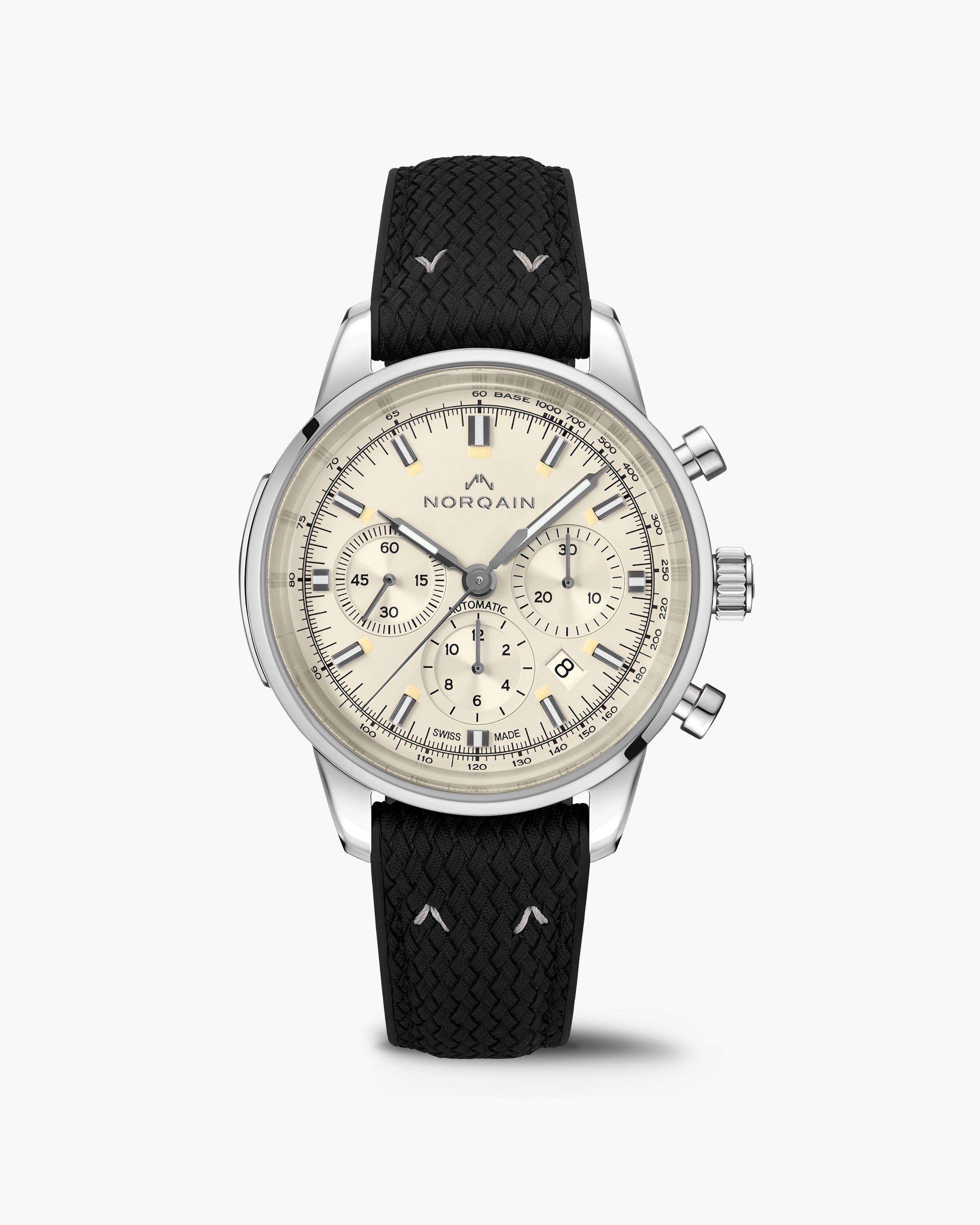 Freedom 60 Chrono 43mm Cream | NORQAIN Swiss Made Watches - NORQAIN