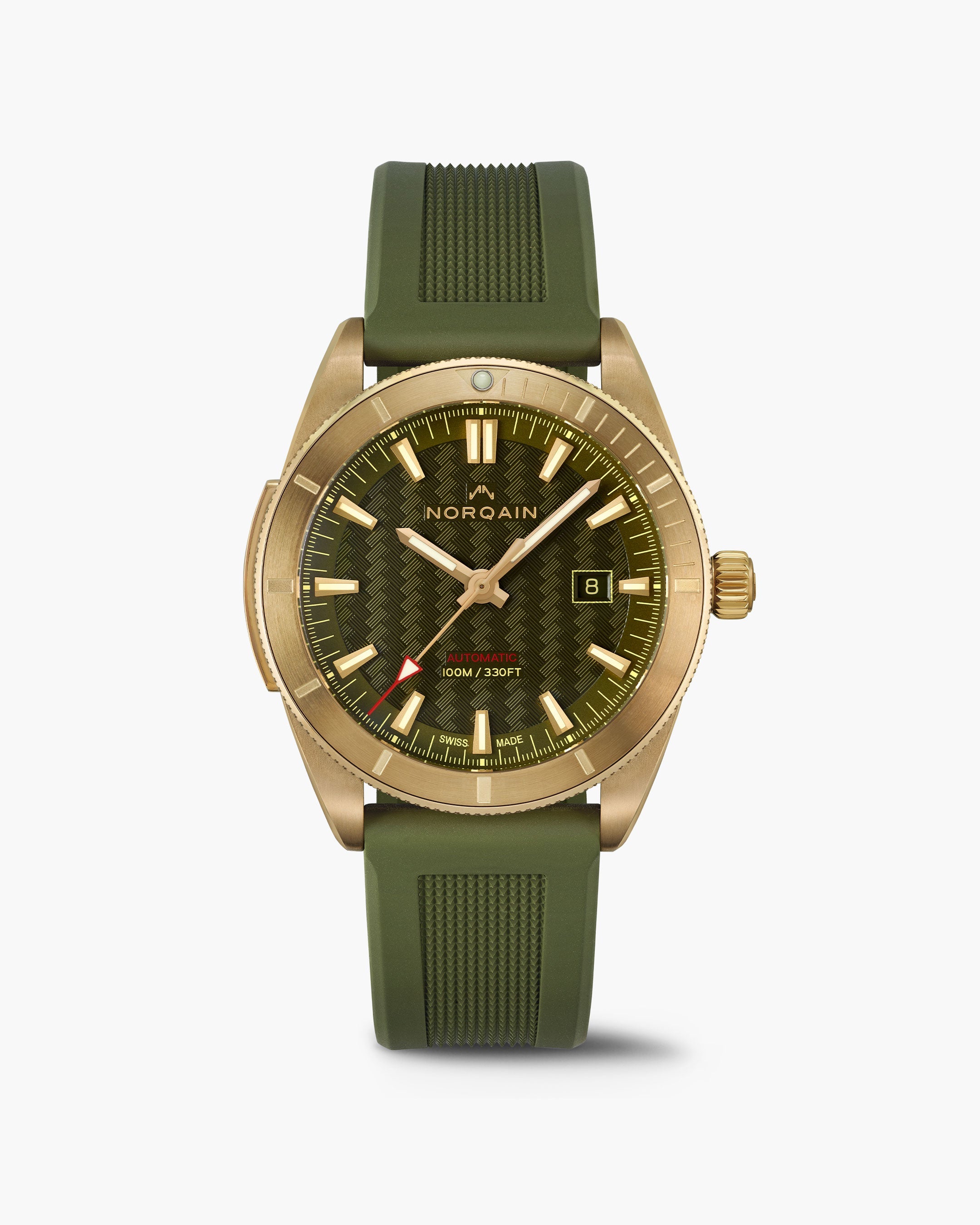 Adventure Sport 42mm Bronze Khaki | NORQAIN Swiss Made Watches