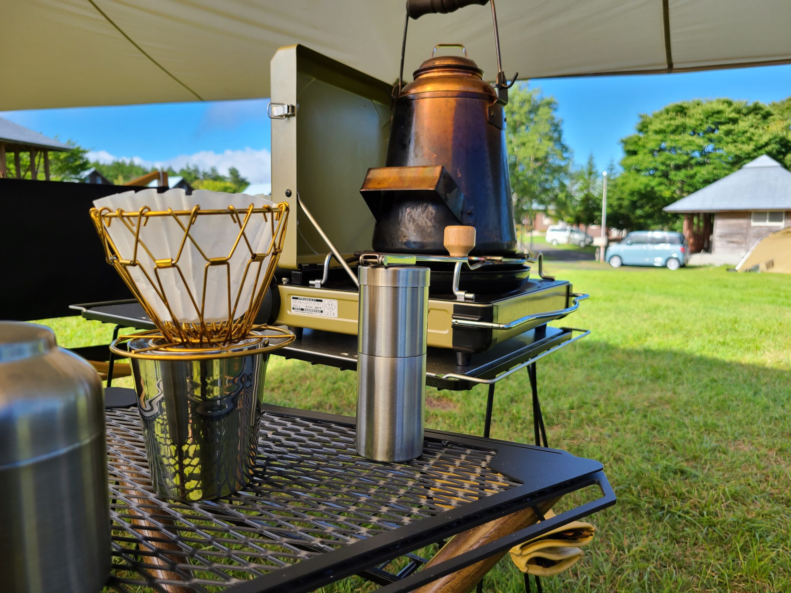 デバイスワークス 焚き火サイドスタンド ソマビト ケース付き デバイス