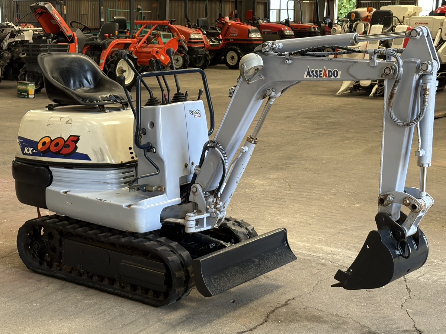 クボタ ミニユンボ KX-005 1250時間 ミニ油圧ショベル 小型 ディーゼル