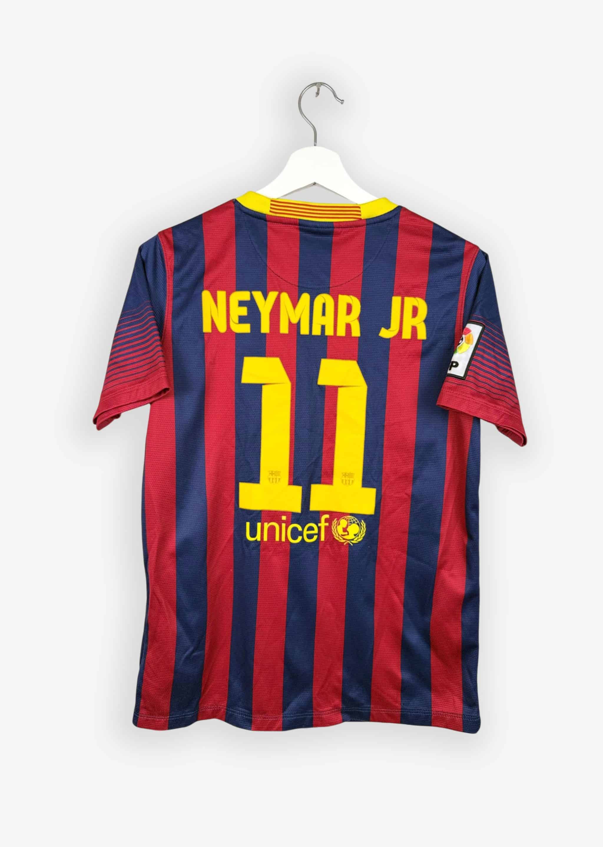 FC BARCELONA 2013/14 HOME SHIRT - #11 NEYMAR (SIZE 158-170) - Nr10