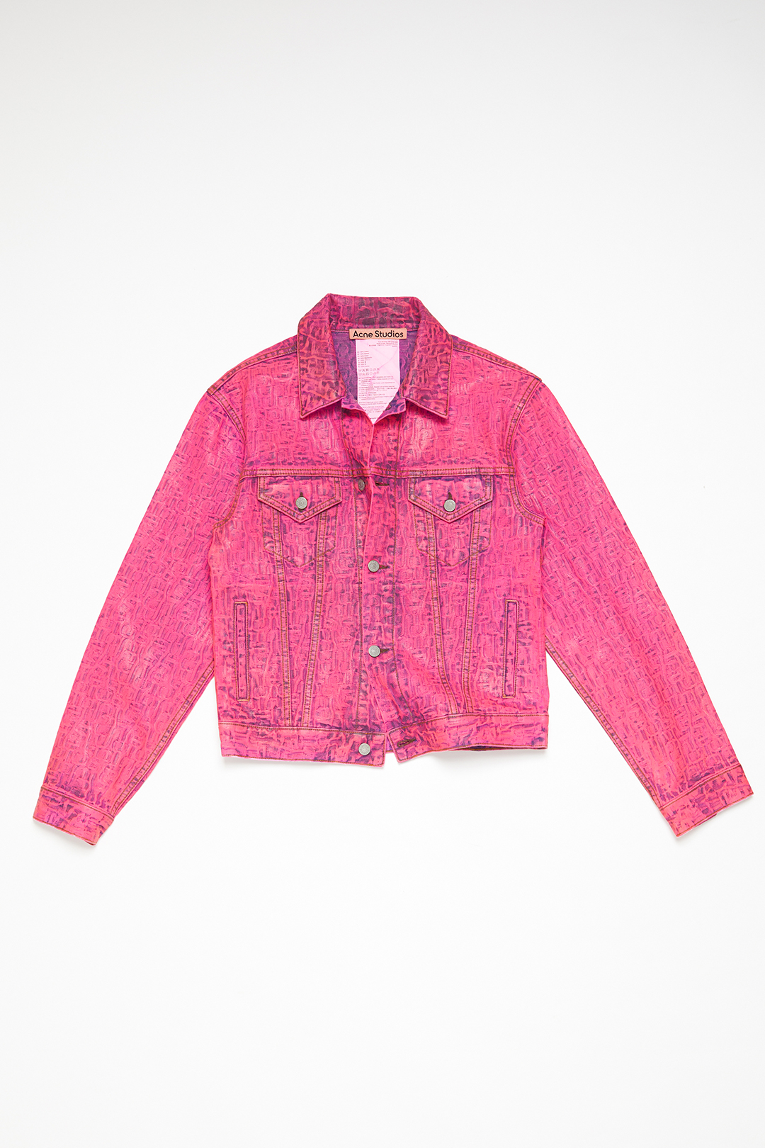 Acne Studios」デニム・モノグラムに新色ピンクが登場。DSMGにて期間