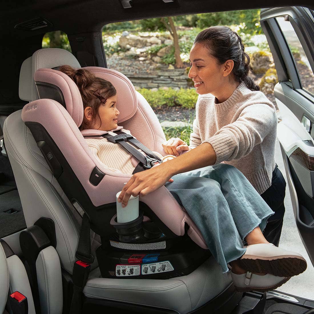 Nuna RAVA™ Convertible Car Seat | Easy Install & FR-Free