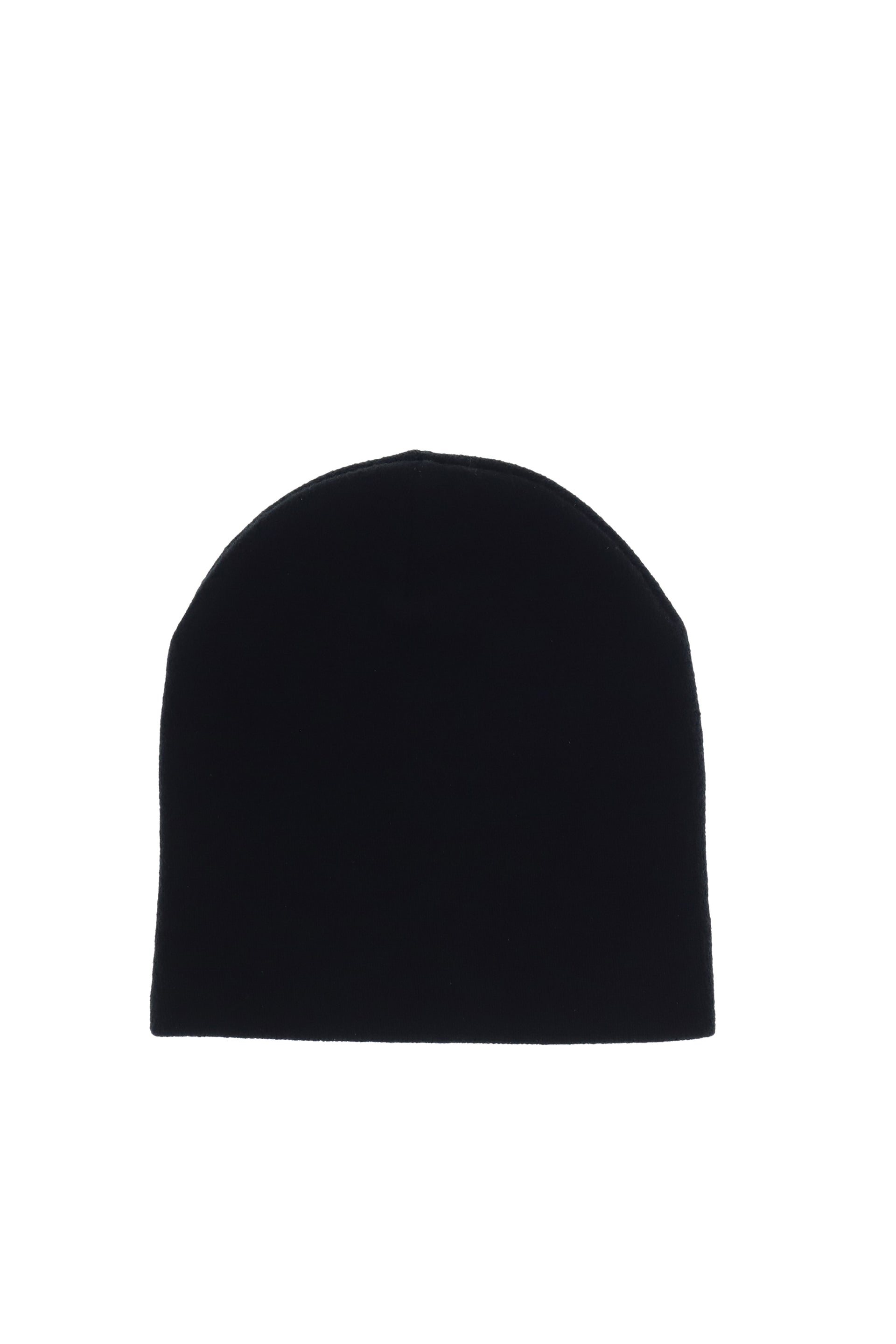 ASKYURSELF アスクユアセルフ FW25 BRUSHED CROSS BEANIE / BLK/ECRU