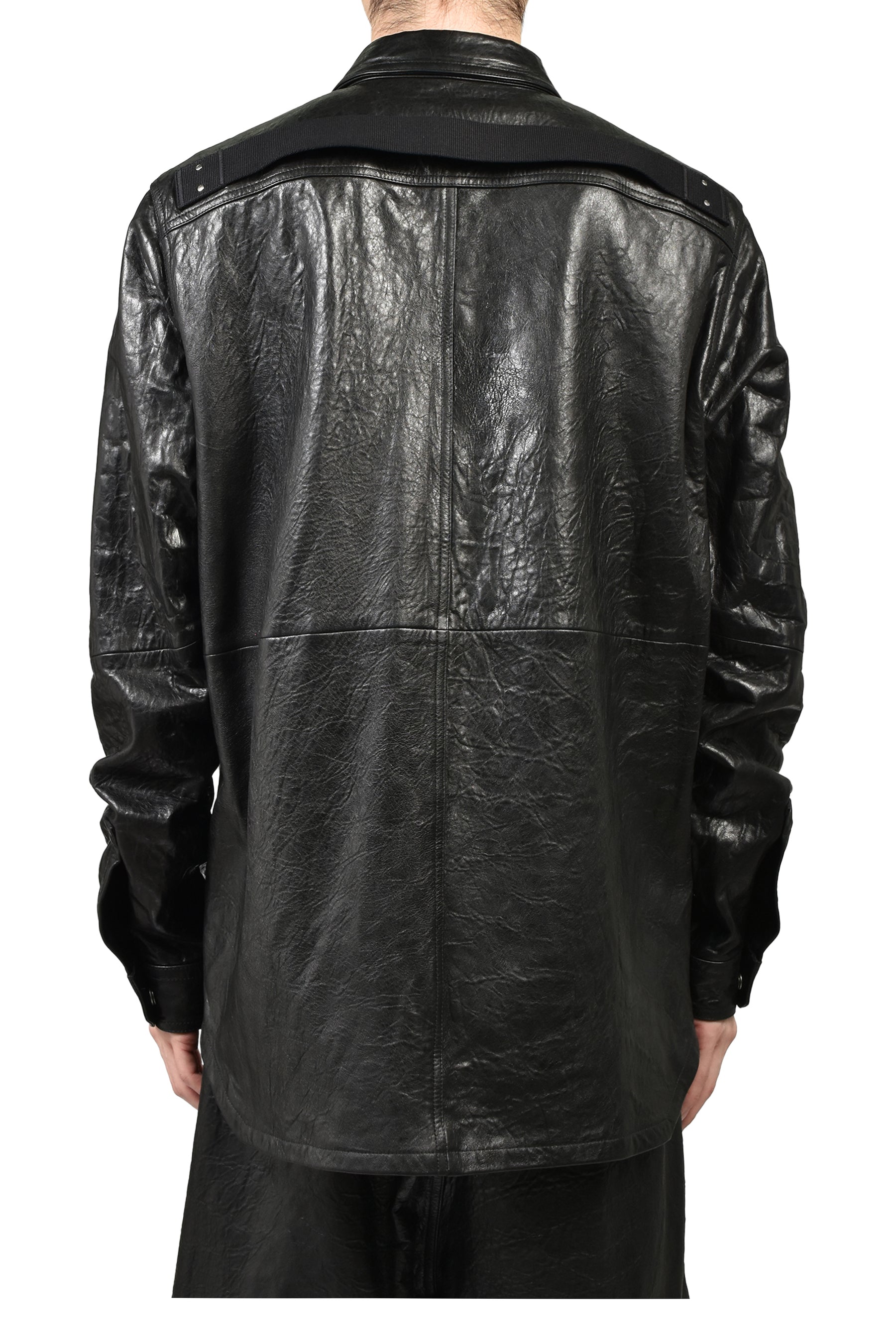 Rick Owens リックオウエンス SS26 TEMPLE OUTERSHIRT / BLK - NUBIAN