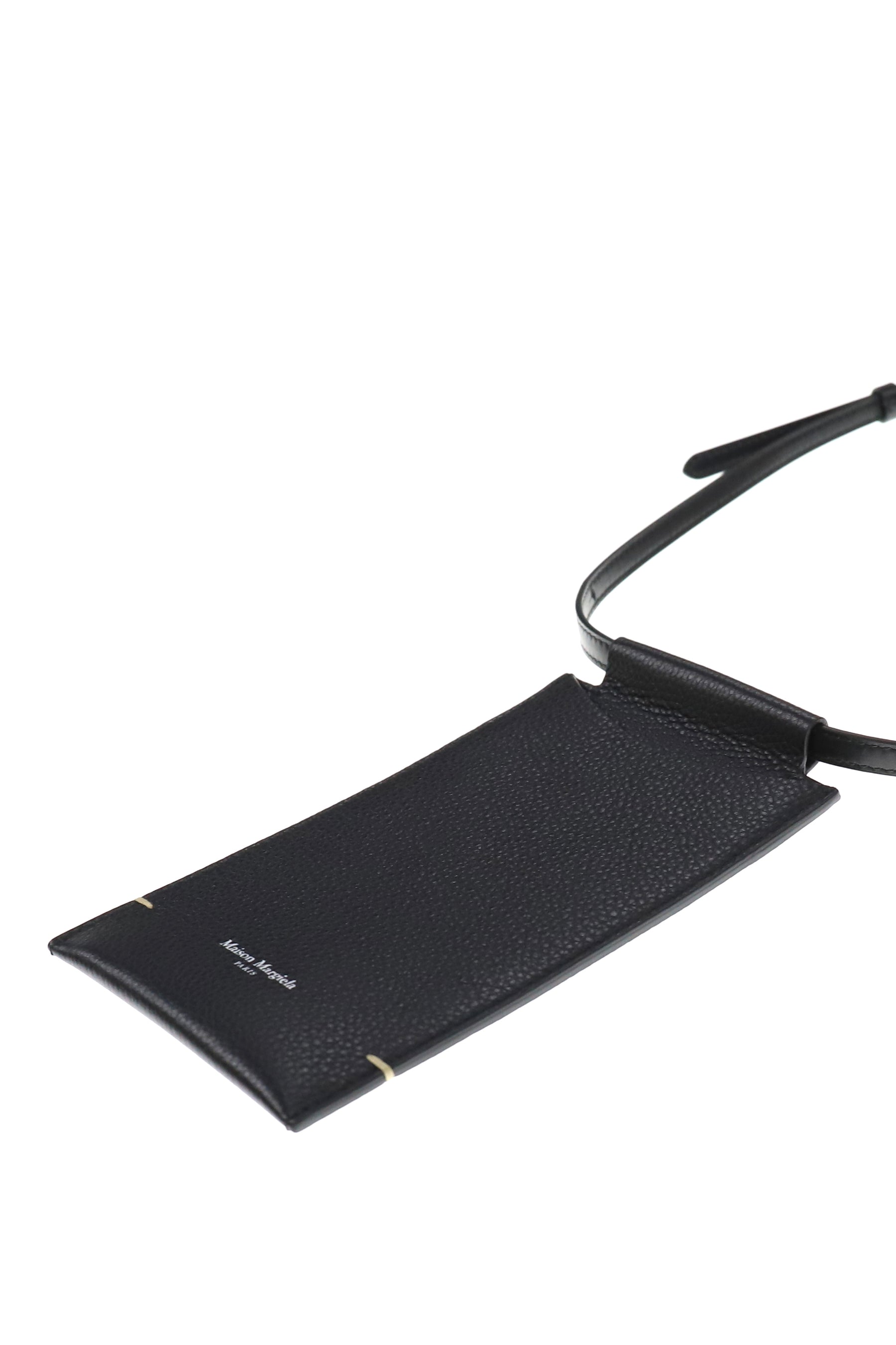 Maison Margiela メゾン マルジェラ SS25 PHONE NECK POUCH / BLK - NUBIAN