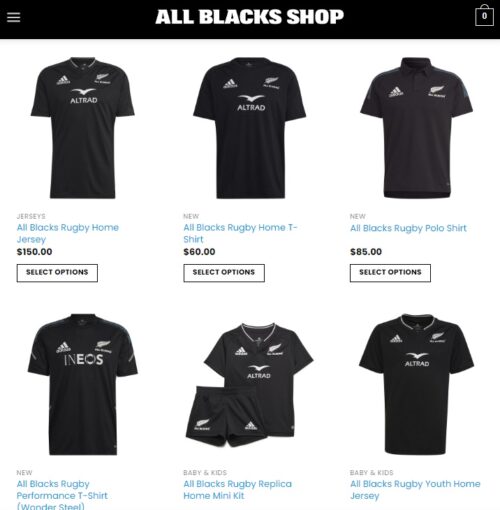 お土産にNZラグビージャージを頼まれたら。【2023年5月更新】 | NZ