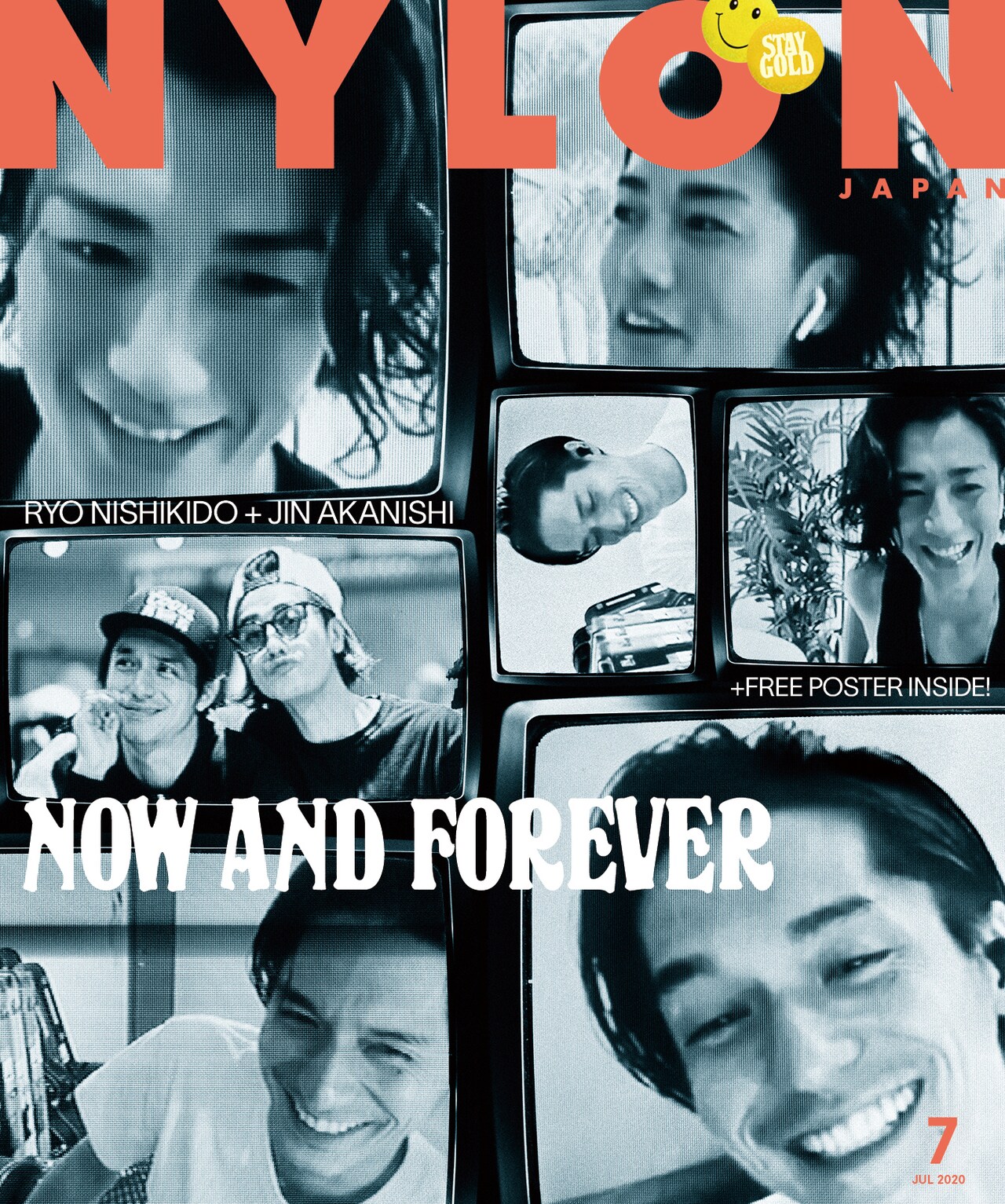 錦戸亮＆赤西仁「NYLON JAPAN」表紙に初登場、両面ポスター付き - 音楽